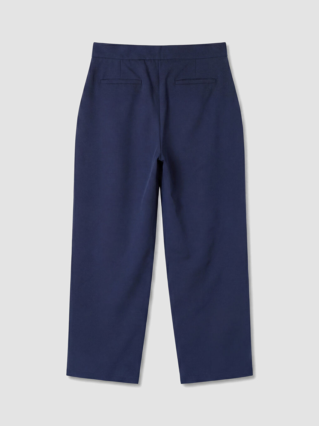 Lacivert Loose Fit Pileli Erkek Pantolon-7