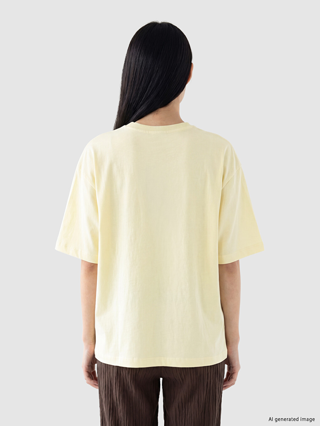 Oversize 100% Cotton Women's T-Shirt-3