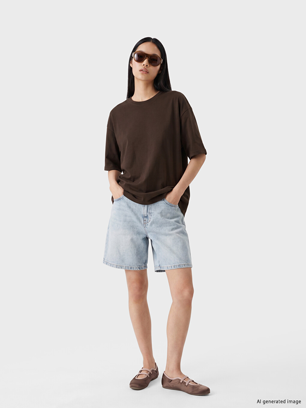 Oversize 100% Cotton Women's T-Shirt-1