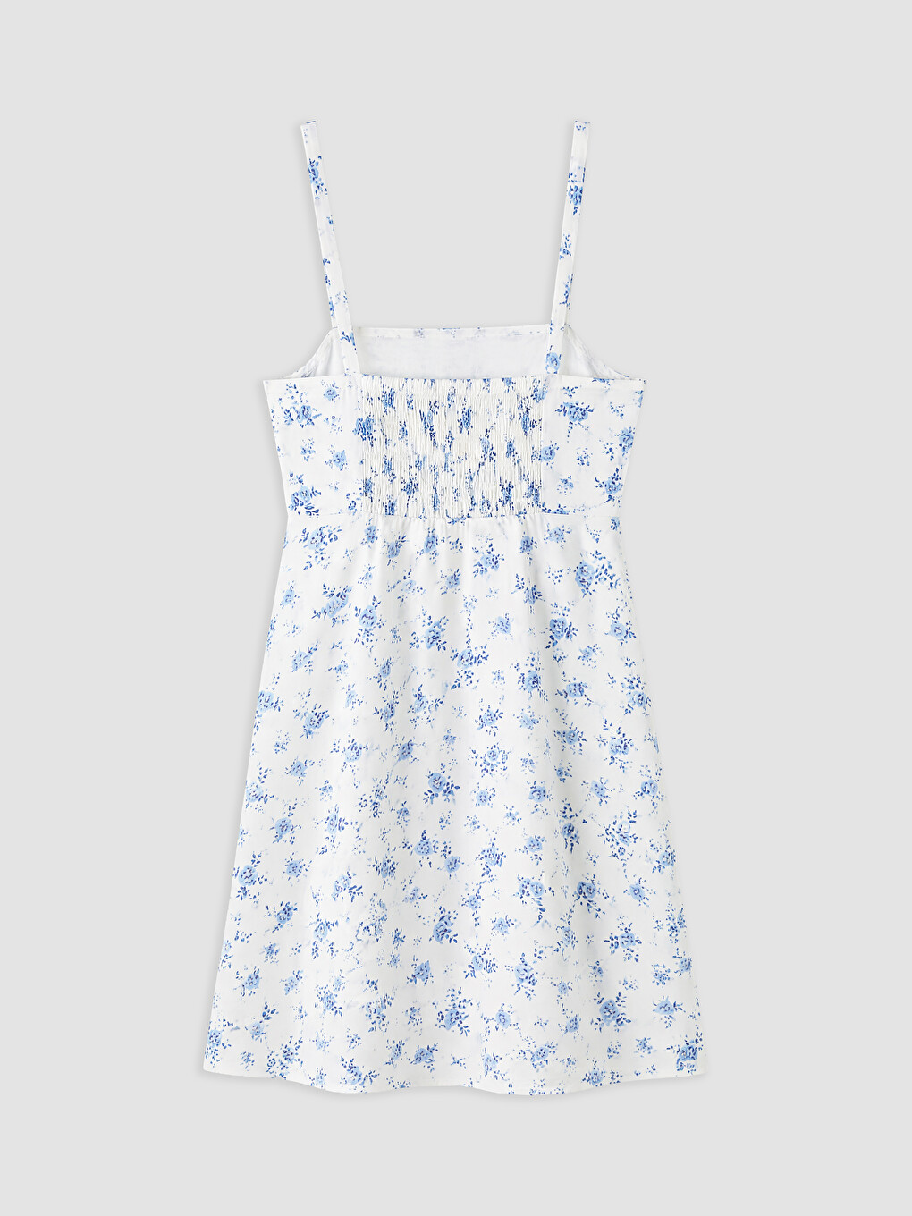 Woman Blue Dress-2