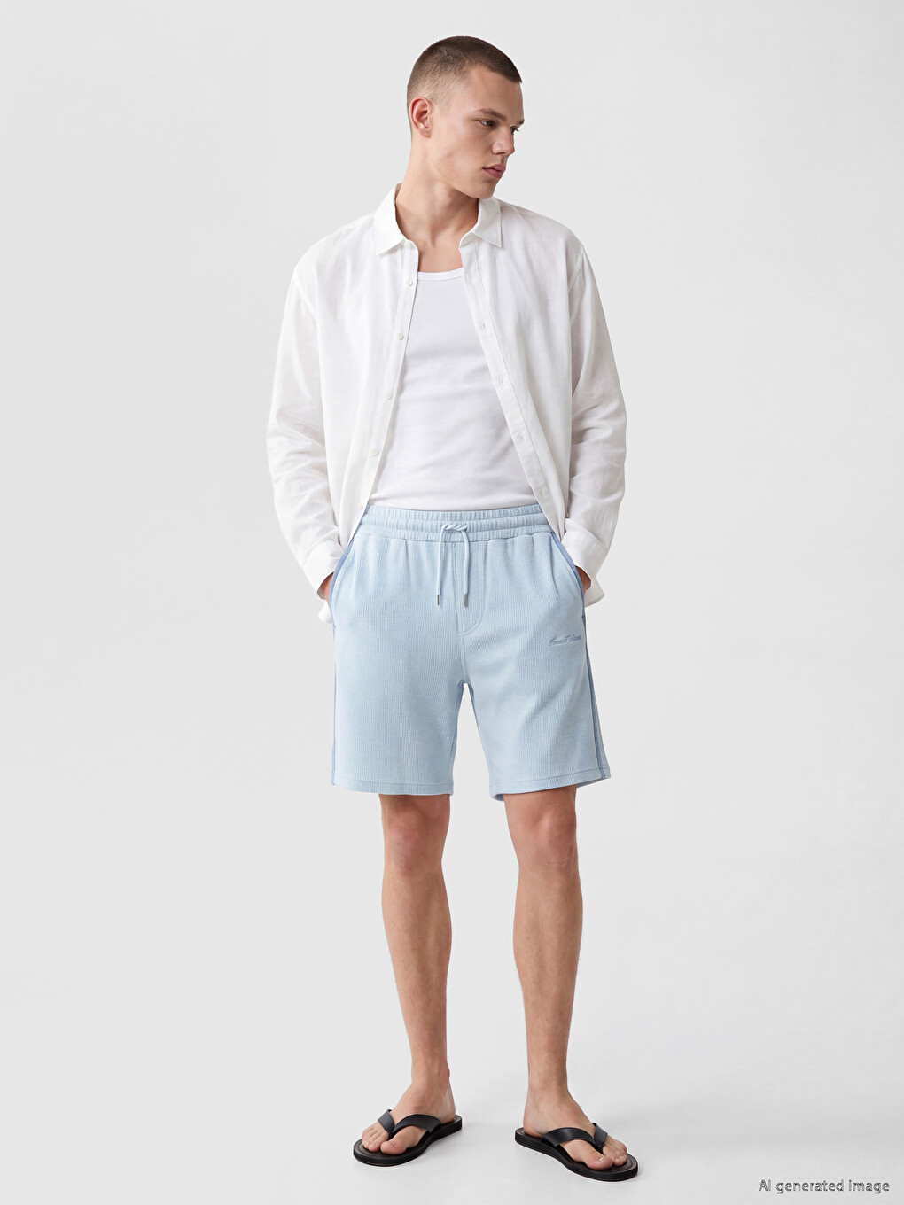 Regular Fit Men's Shorts-1