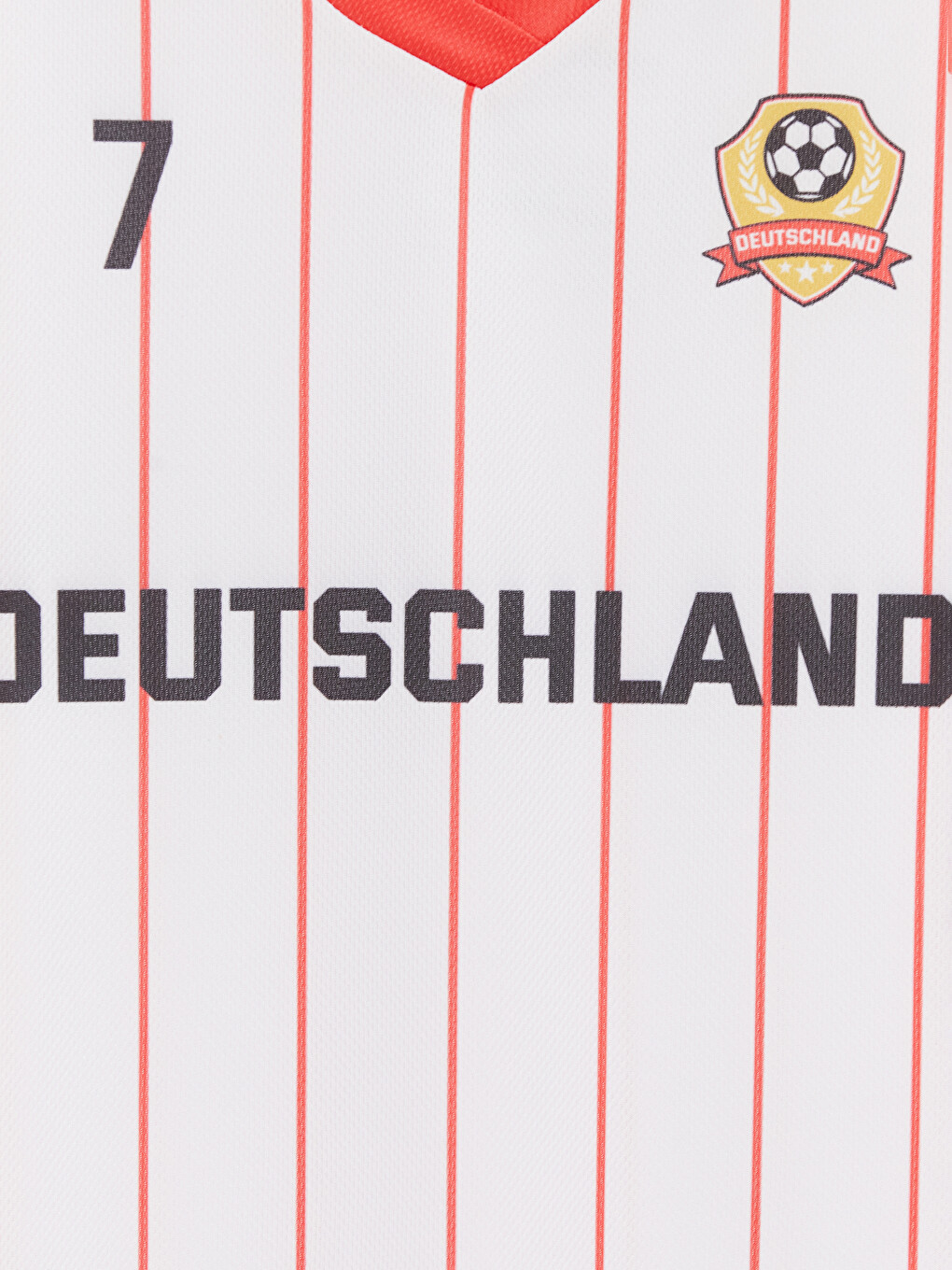Ekru Deutschland Baskılı Kız Çocuk Tişört-1