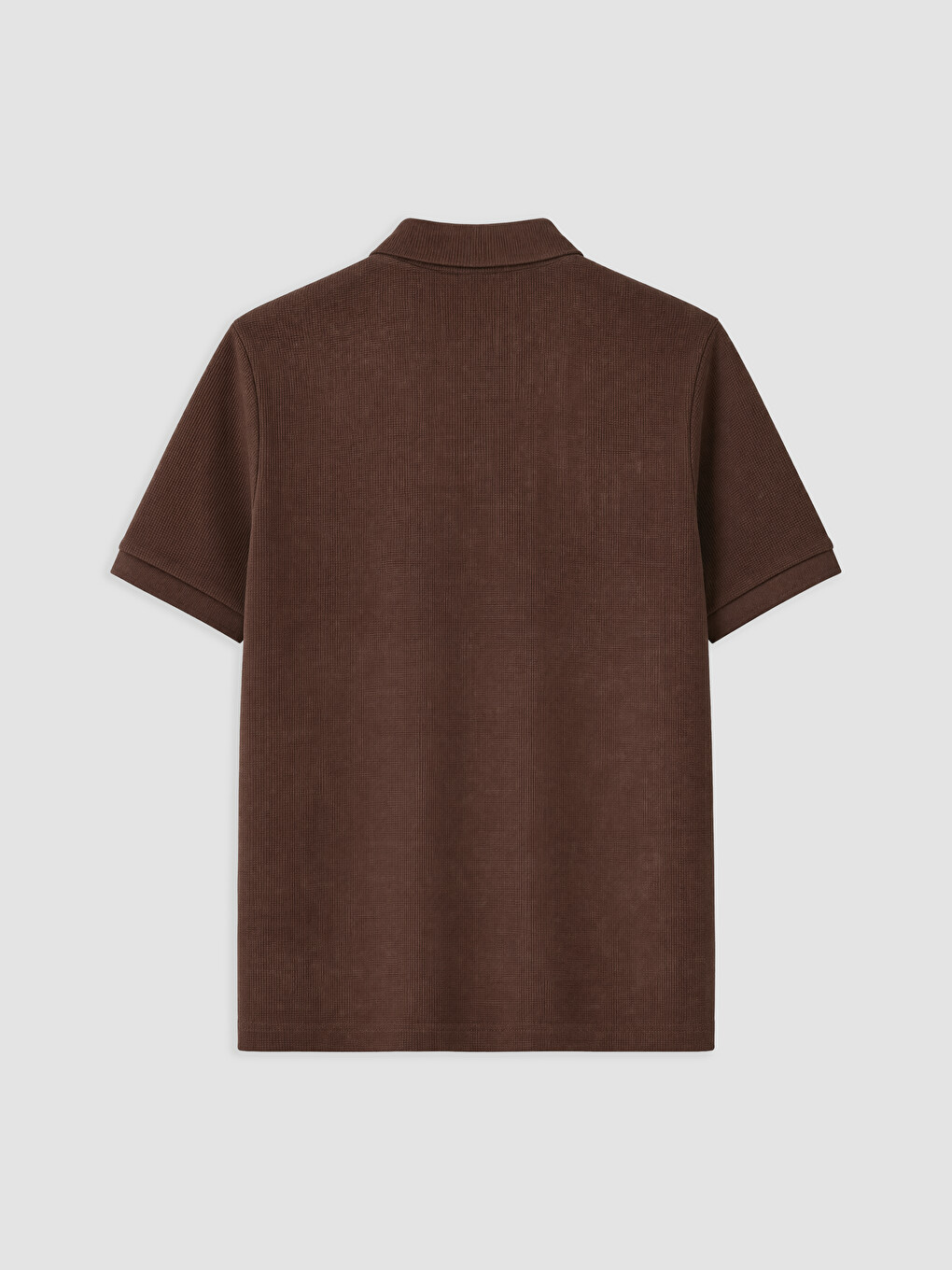 T-shirt E Qëndisur Me Jakë Polo Për Burra-5