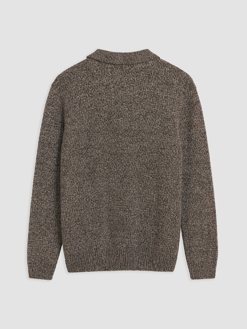 Yeşil Saç Örgüsü Desenli Erkek Çocuk Triko Kazak-1