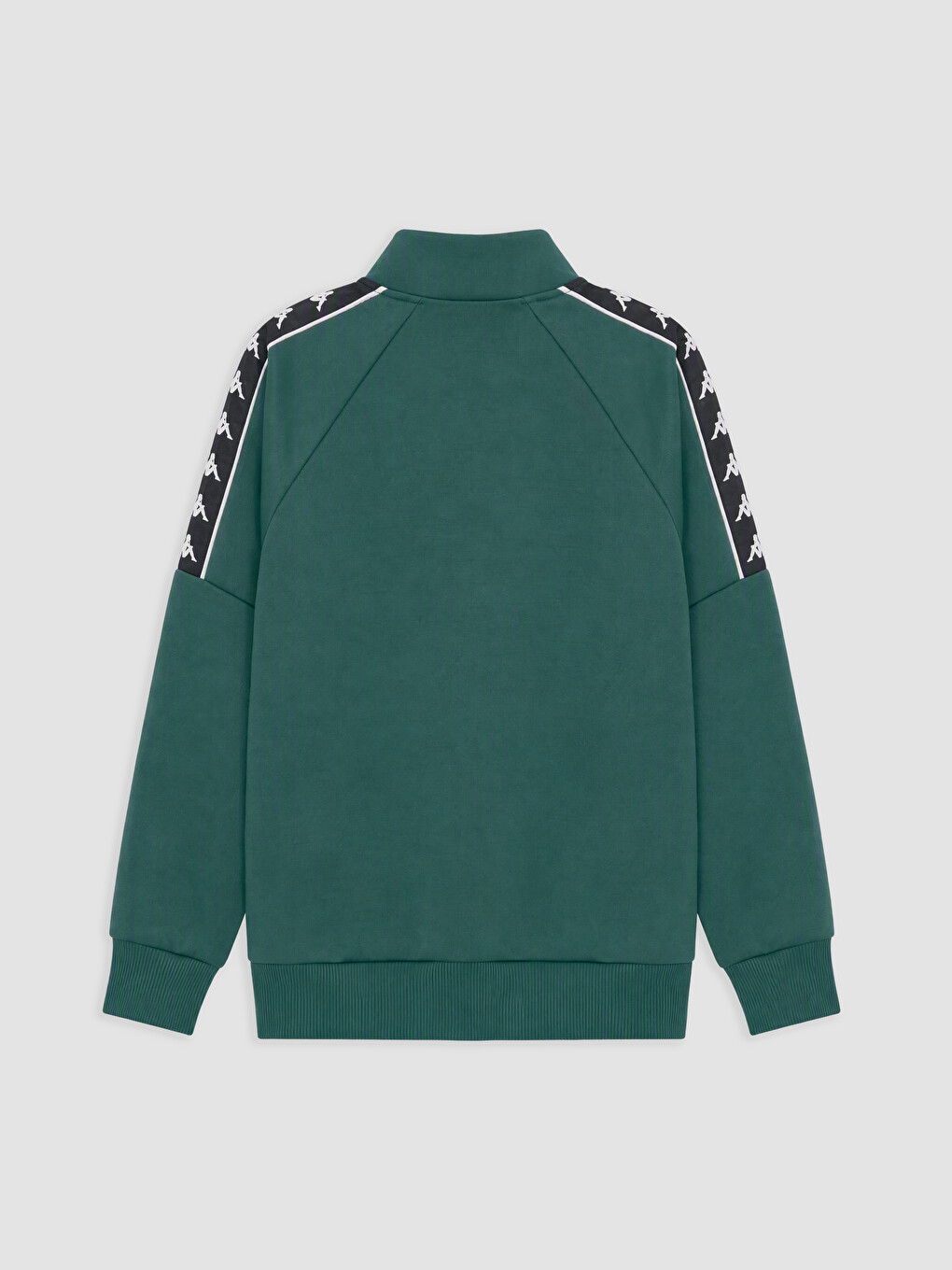 Yeşil Baskılı Erkek Çocuk Fermuarlı Sweatshirt-2