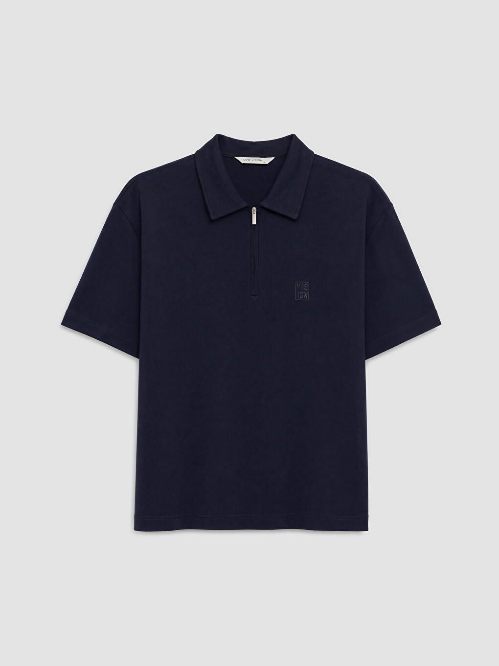 Lacivert Polo Yaka Erkek Tişört