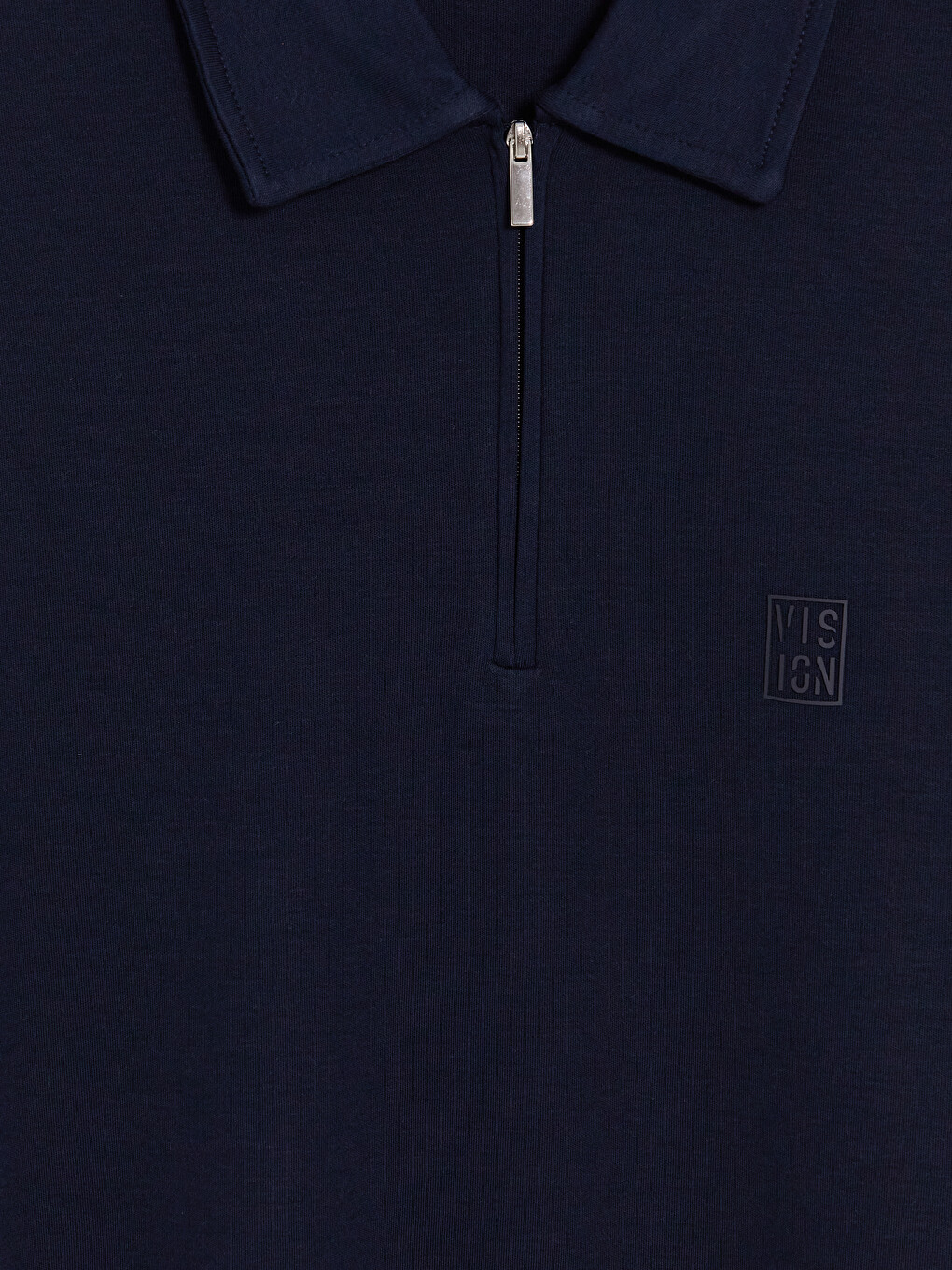 Lacivert Polo Yaka Erkek Tişört-2