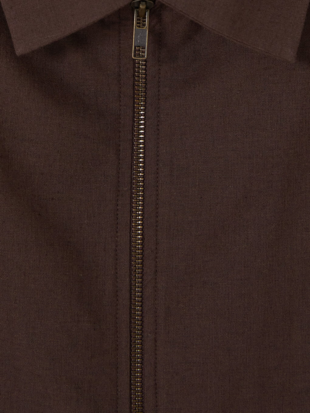 Man Brown Overshirt-5