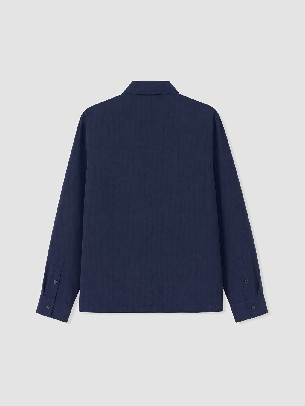 Man Navy Overshirt-6