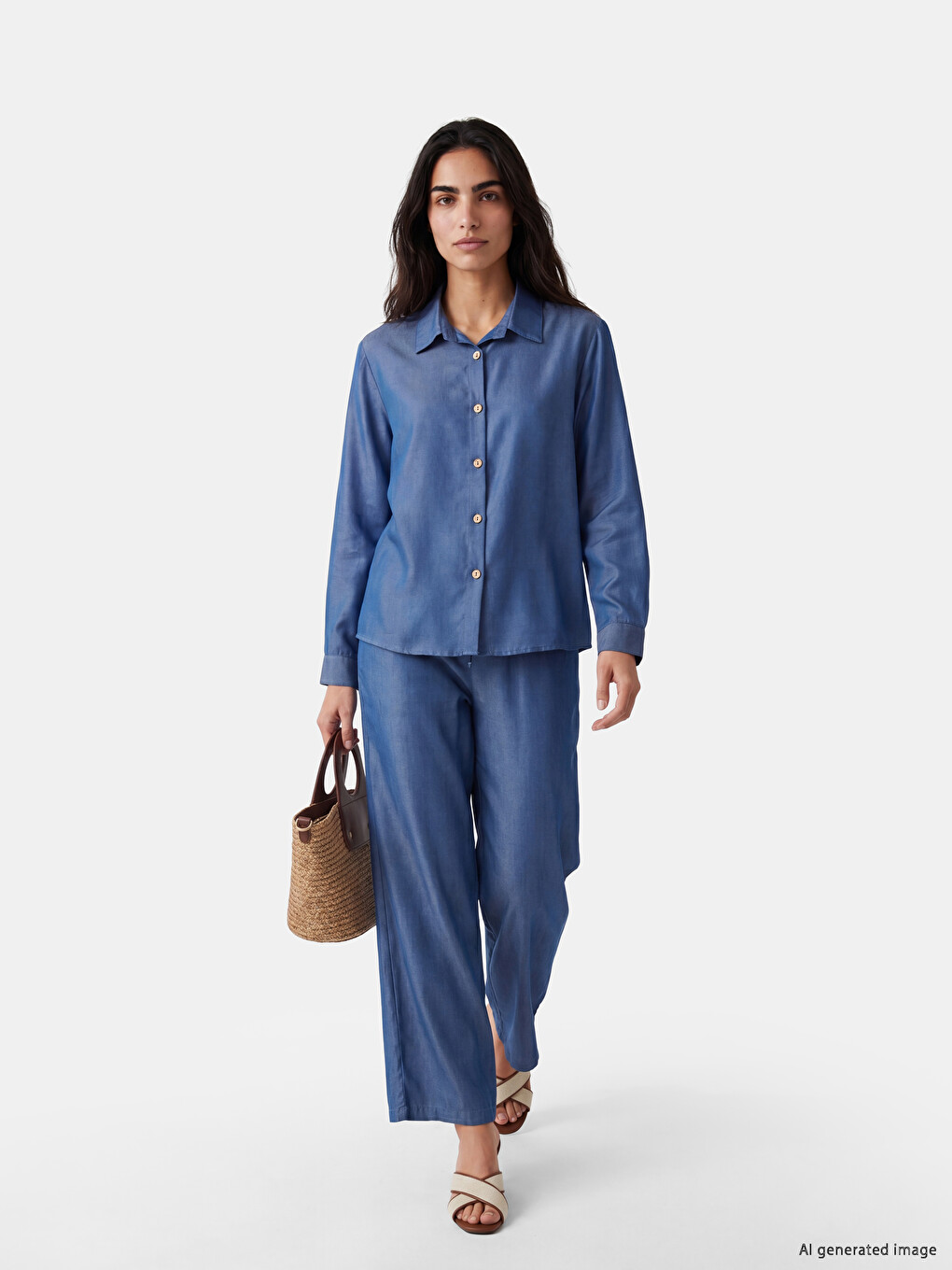 Poplin Women's Shirt-1