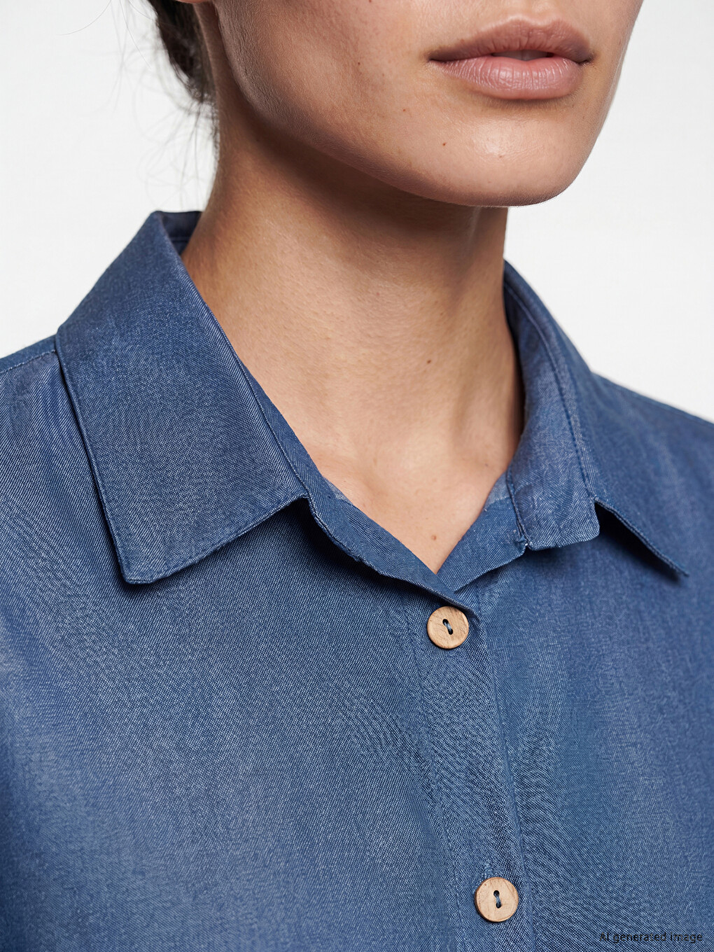 Poplin Women's Shirt-3