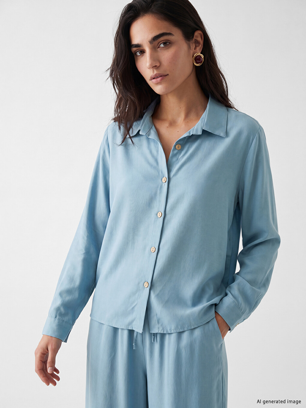 Poplin Women's Shirt