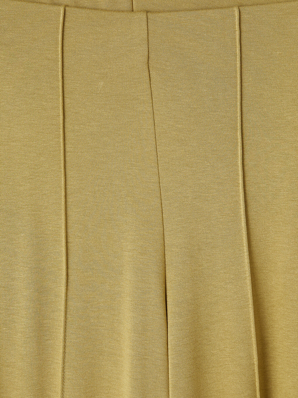 Yeşil Beli Lastikli Soft Touch Kadın Pantolon-6