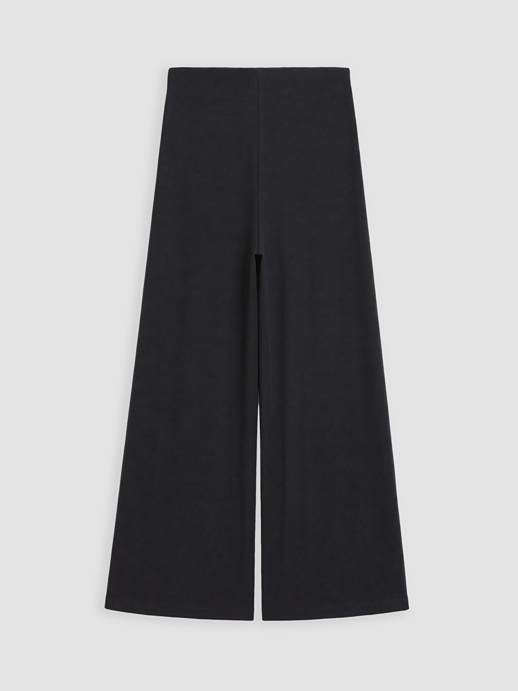 Siyah Beli Lastikli Soft Touch Kadın Pantolon-2