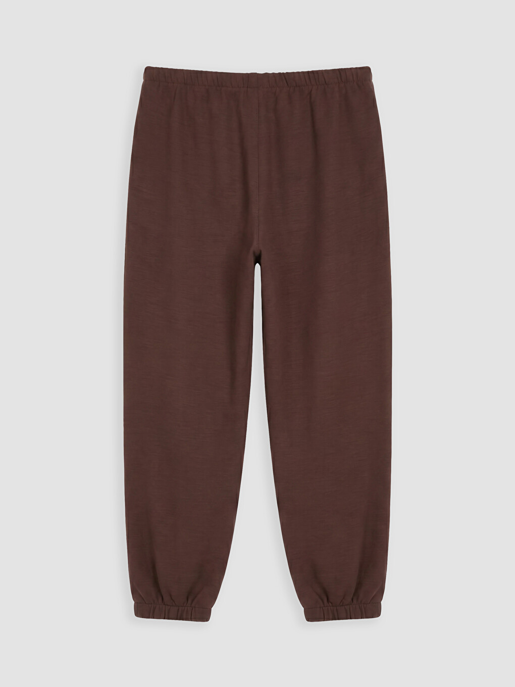 Kahverengi Kız Çocuk Jogger Pantolon-1