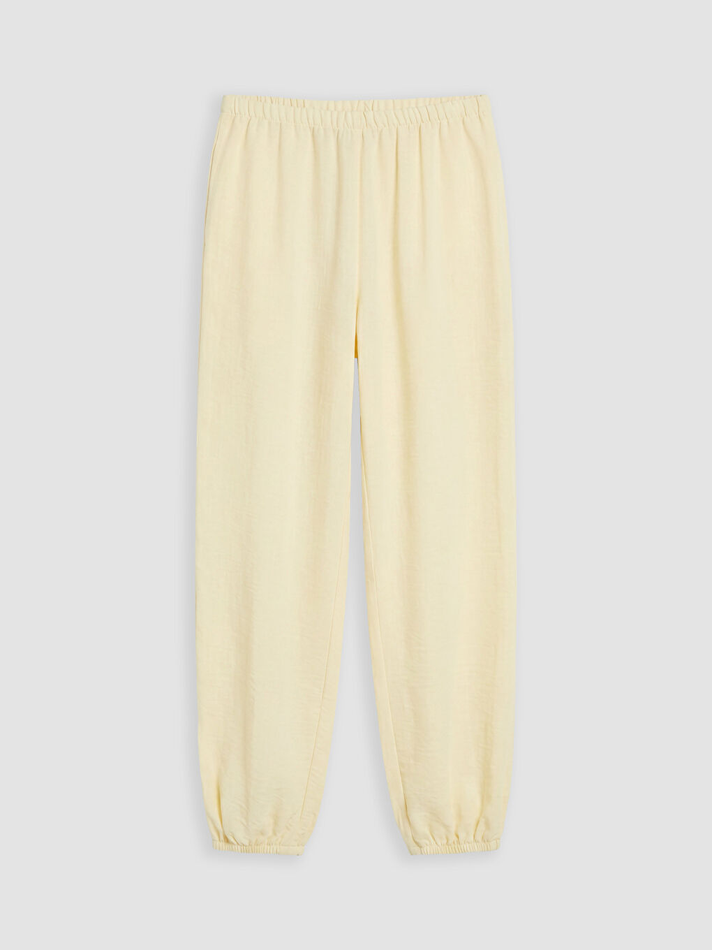 Sarı Kız Çocuk Jogger Pantolon