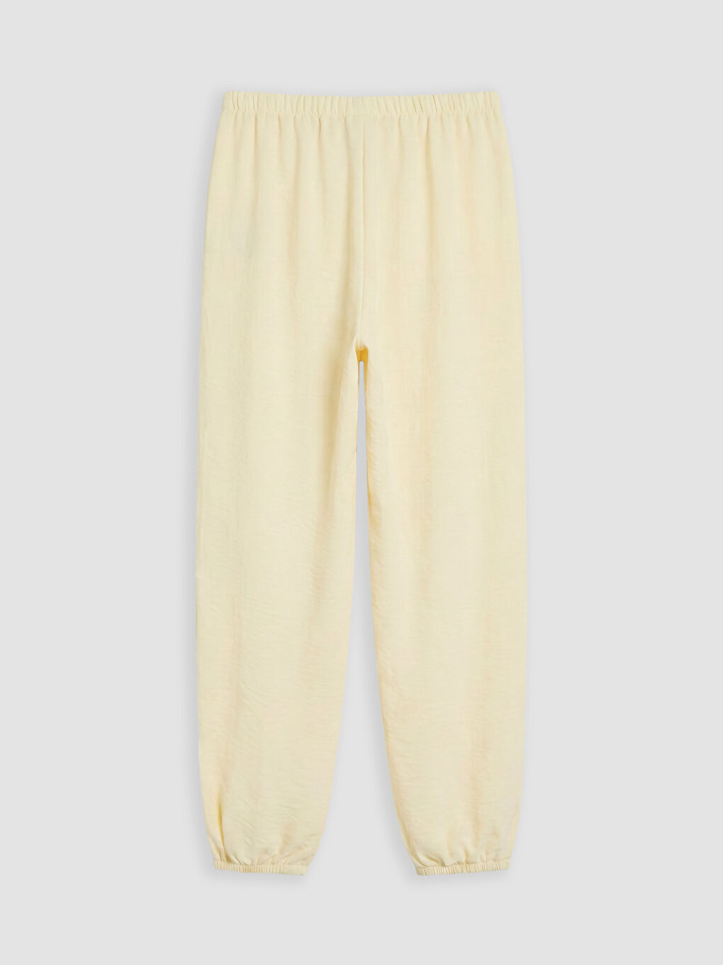 Sarı Kız Çocuk Jogger Pantolon-1