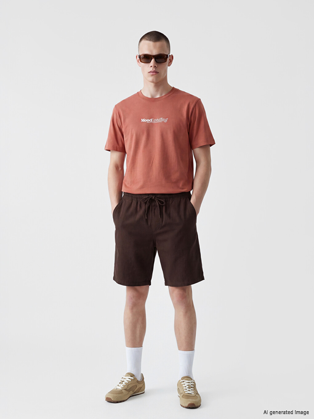 Crew Neck Printed Men's T-Shirt-1