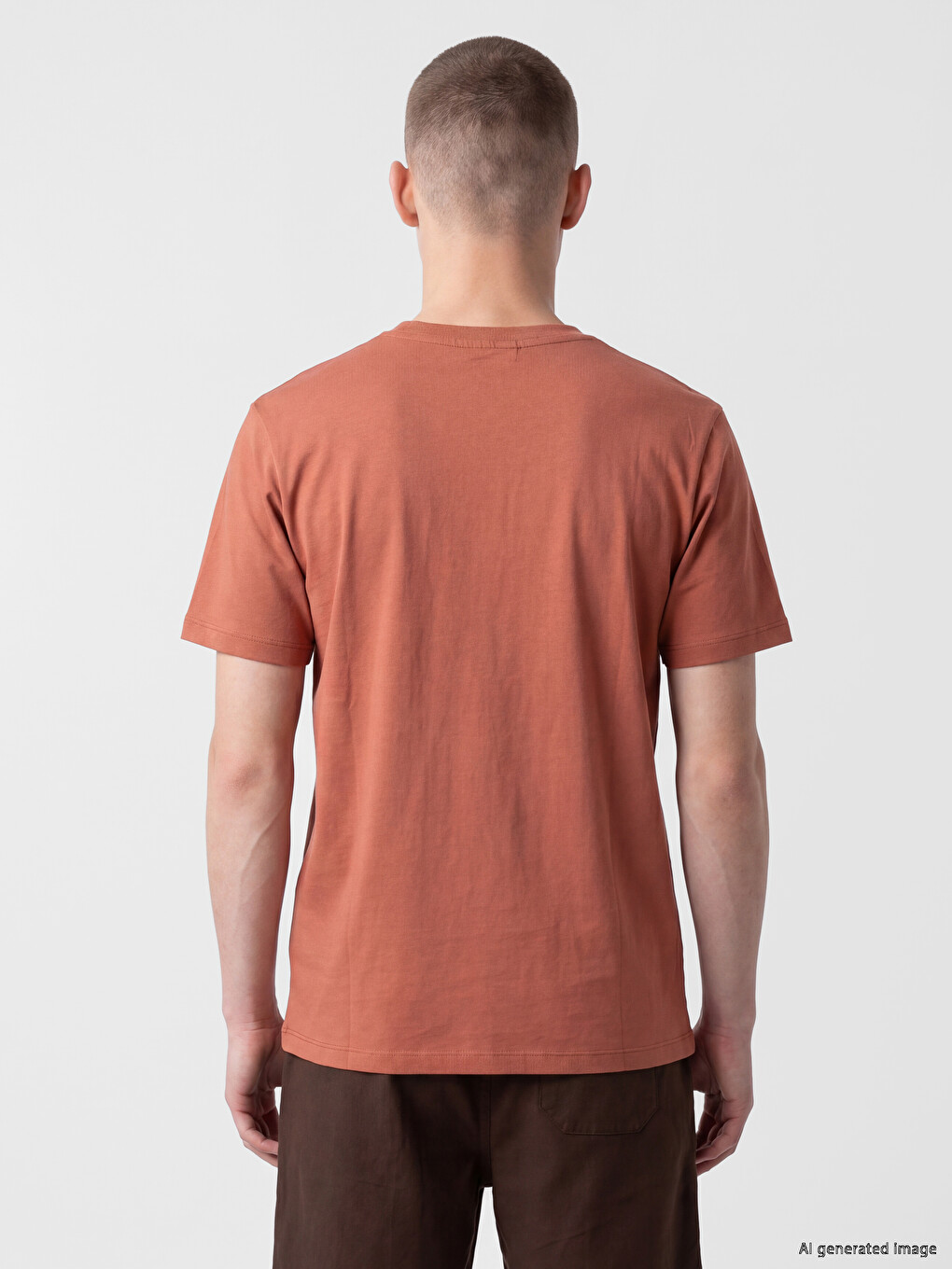 Crew Neck Printed Men's T-Shirt-3