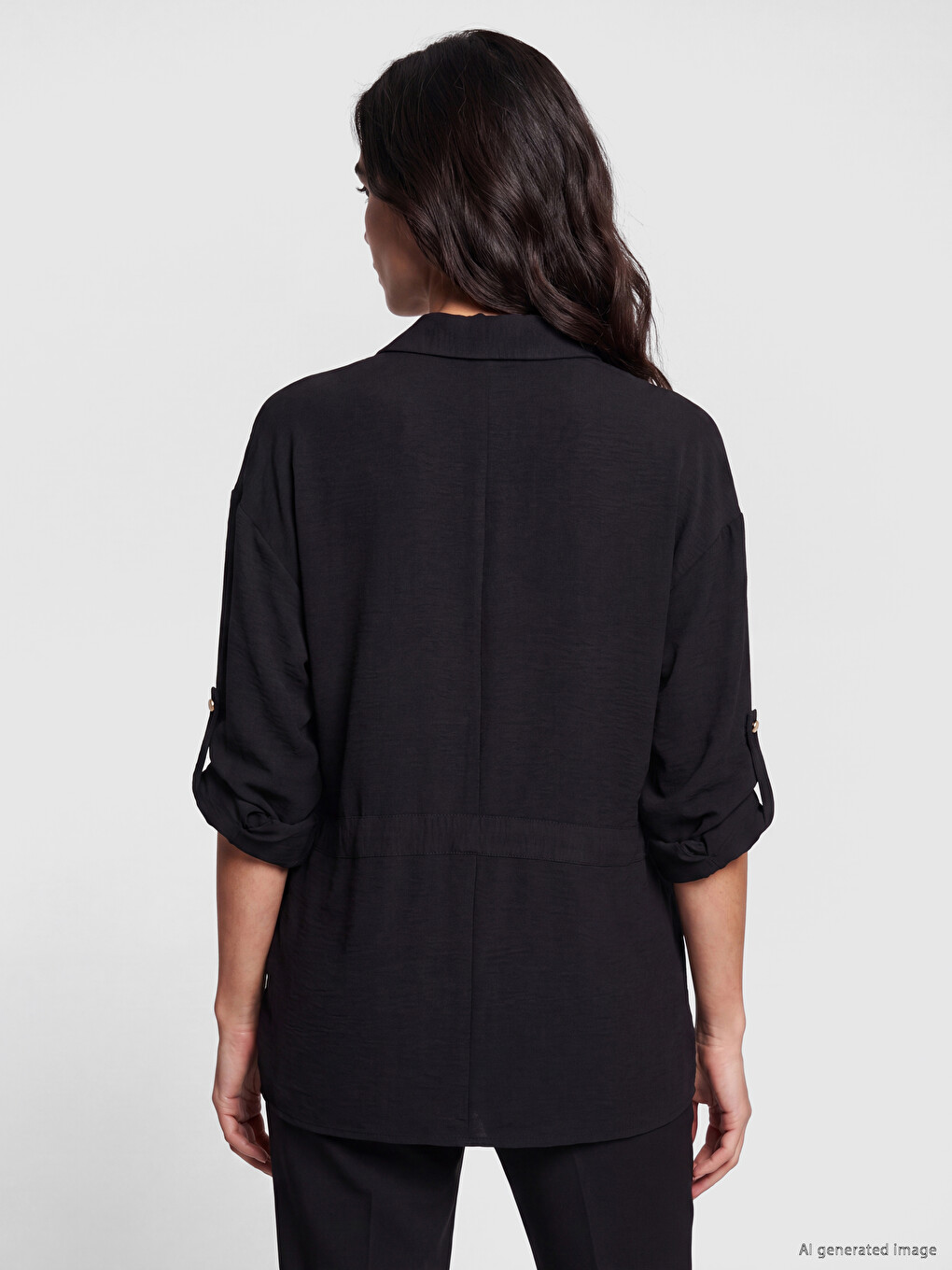 Chemise Femme Aérobin Coupe Régulière-3