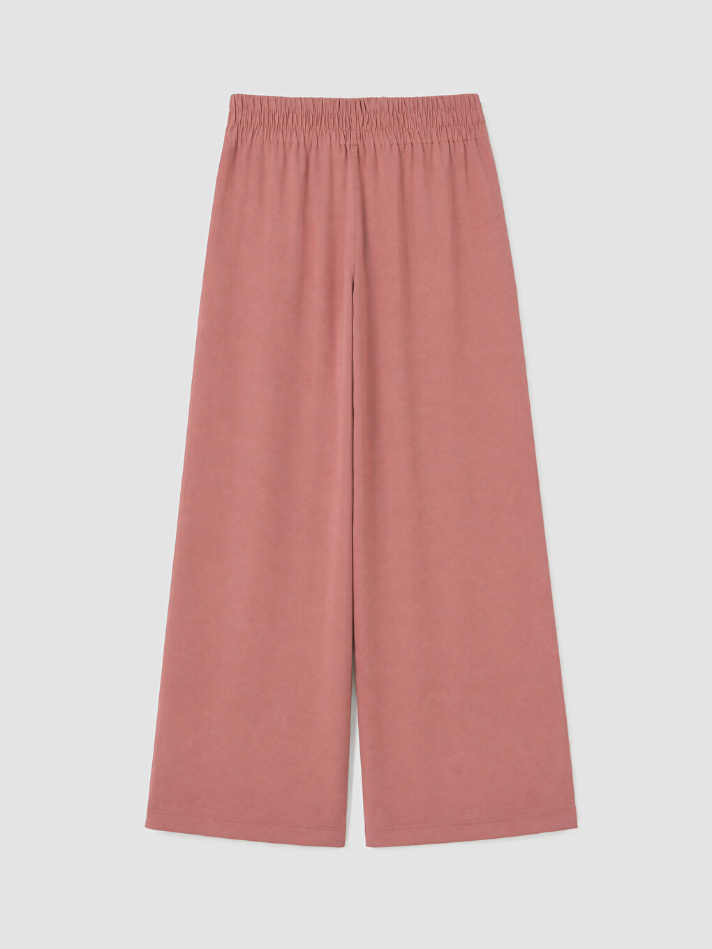 Pantalon Femme À Jambe Large À Taille Élastiquée-6
