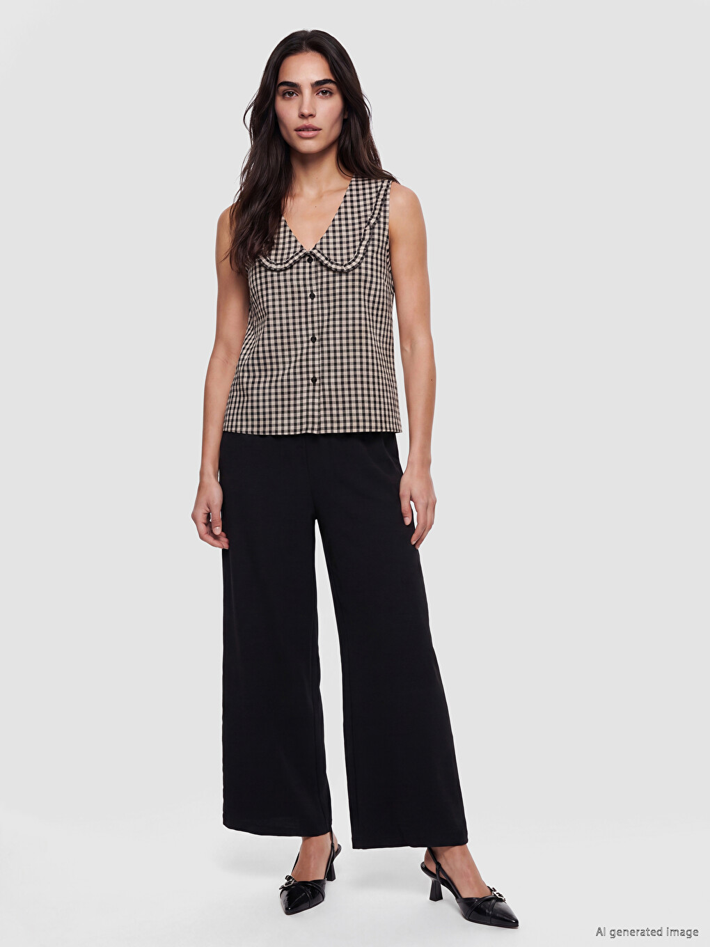 Pantalon Noir Femme