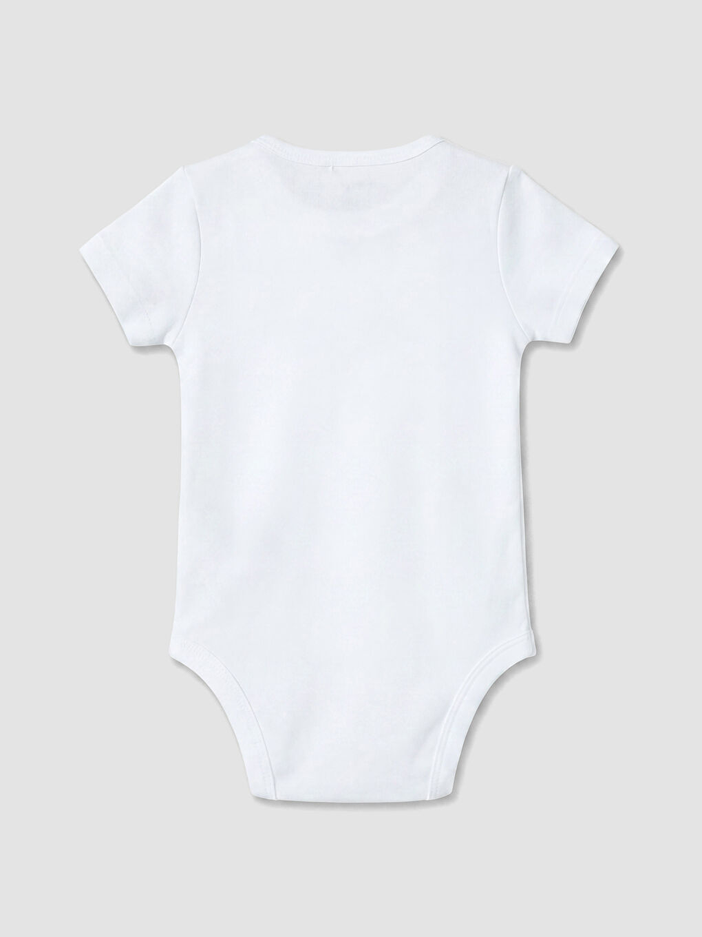 Ekru Baskılı Erkek Bebek Çıtçıtlı Body 2'li-4
