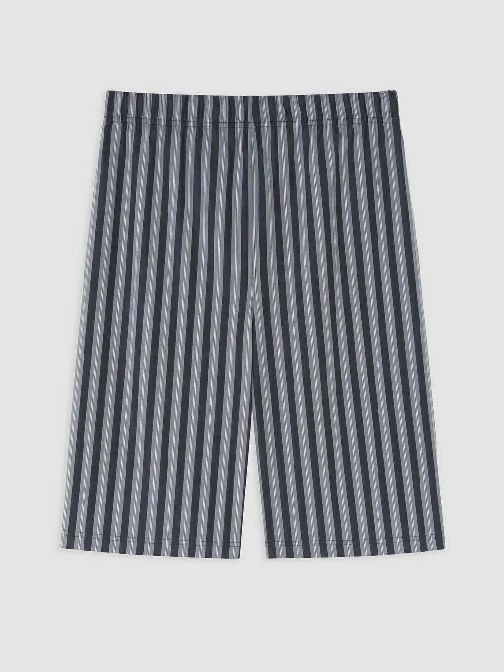 Lacivert Regular Fit Baskılı Erkek Şortlu Pijama Takımı-4