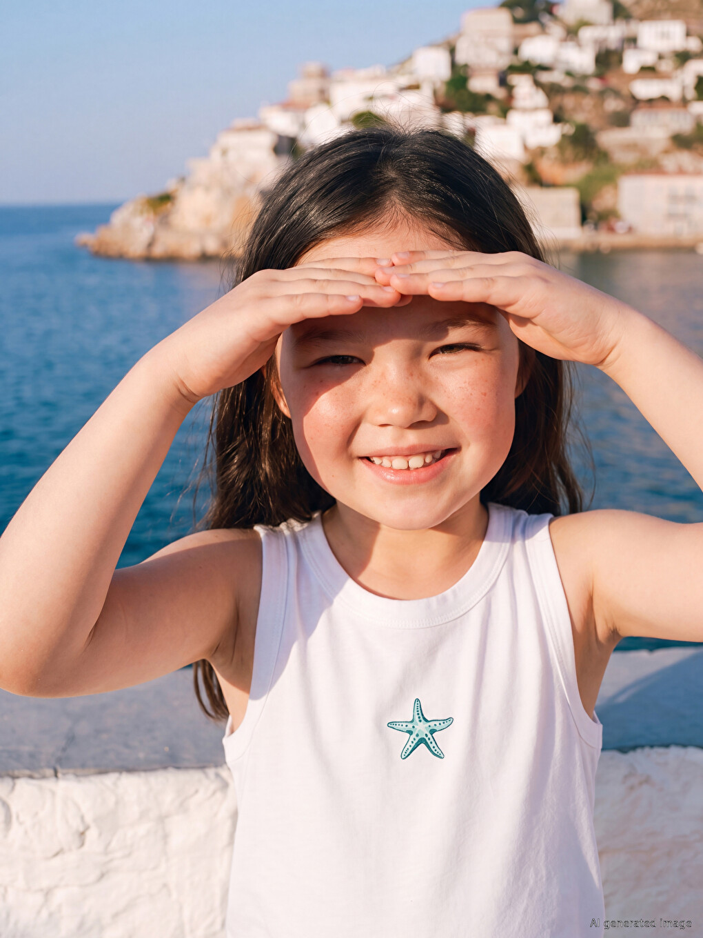 Printed Girls' Tank Top