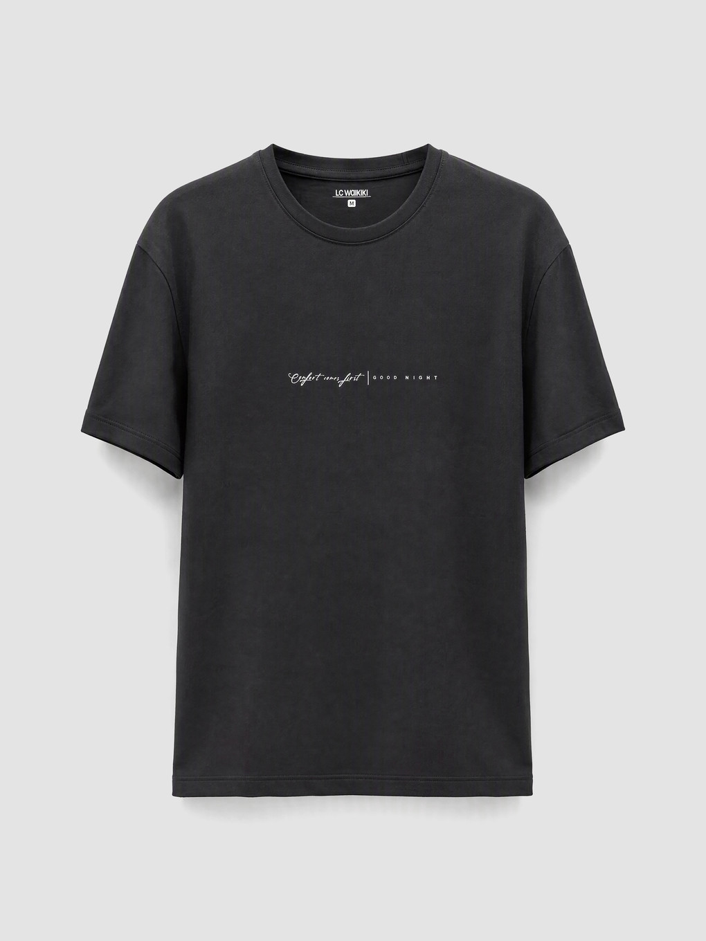  Man Black Pyjama Top