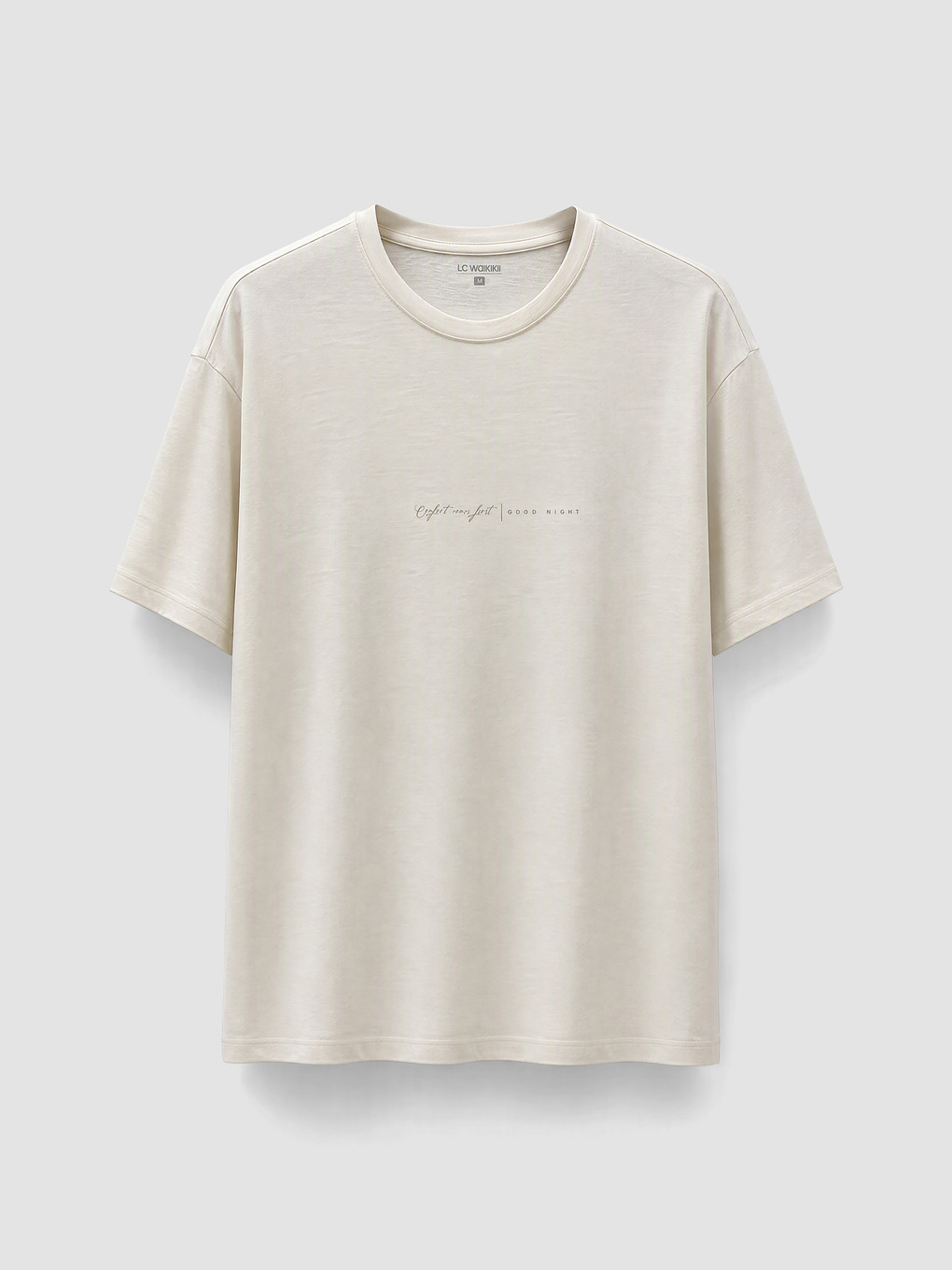 Man Ecru Pyjama Top