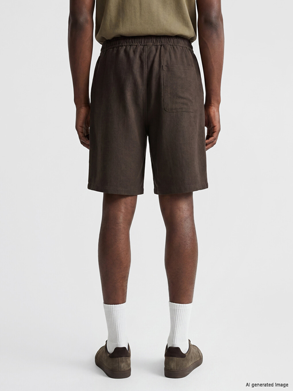 Relaxed Fit Men's Shorts-3