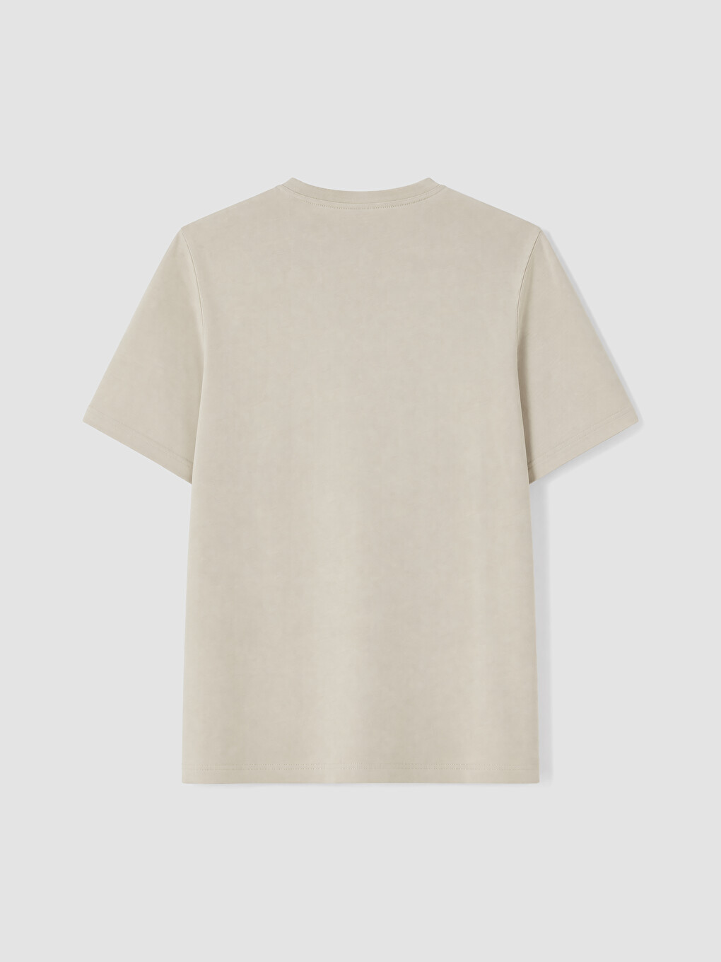 Man Beige T-shirt-2