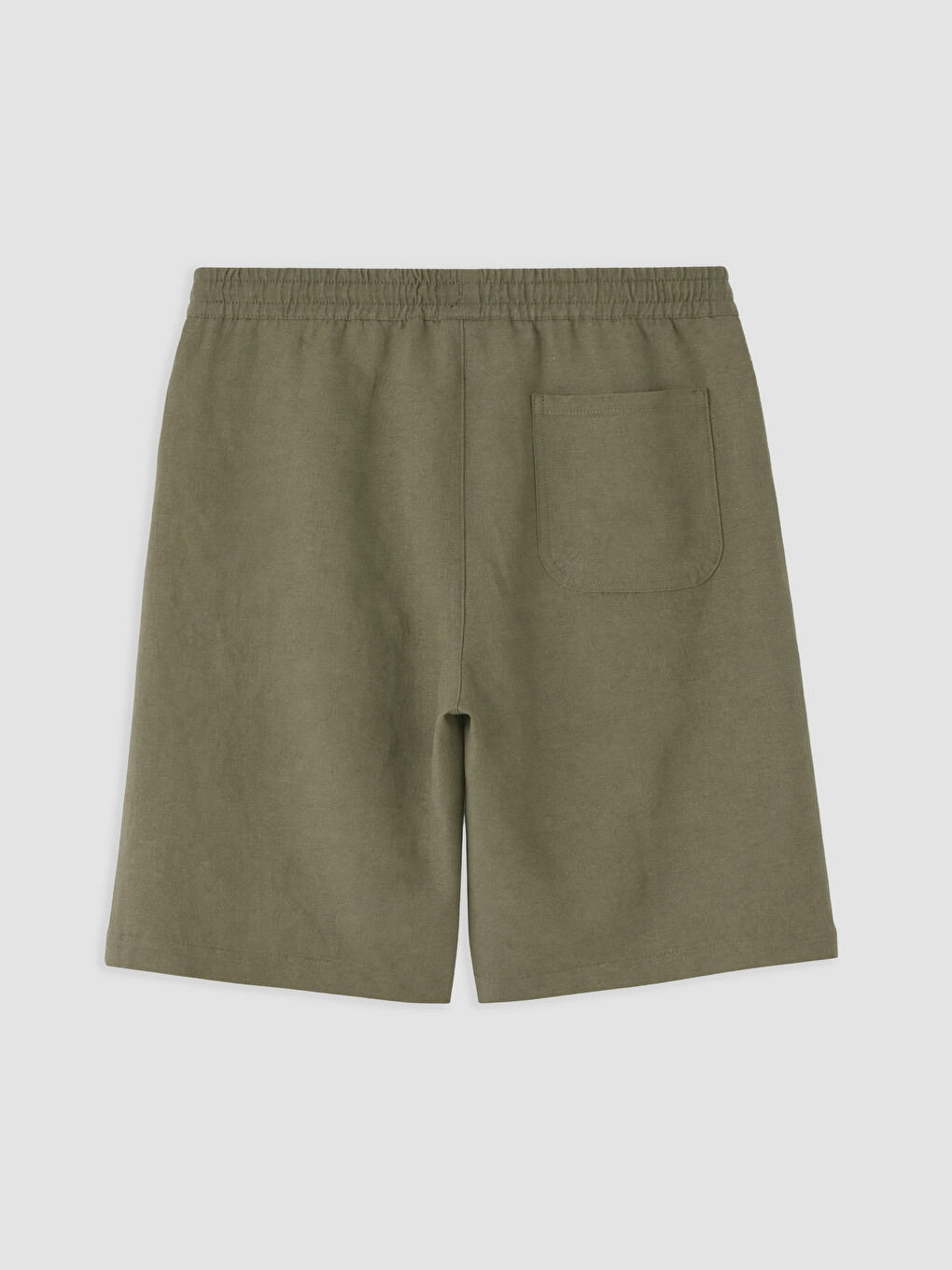 Man Khaki Shorts-1