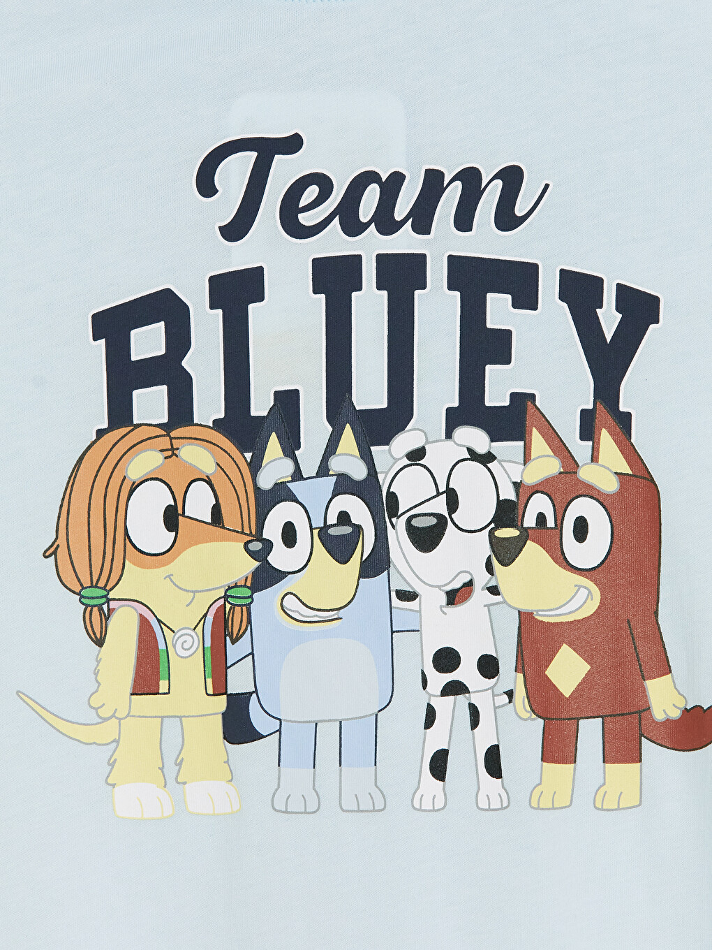 Mavi Bluey Baskılı Erkek Çocuk Pijama Takımı-2