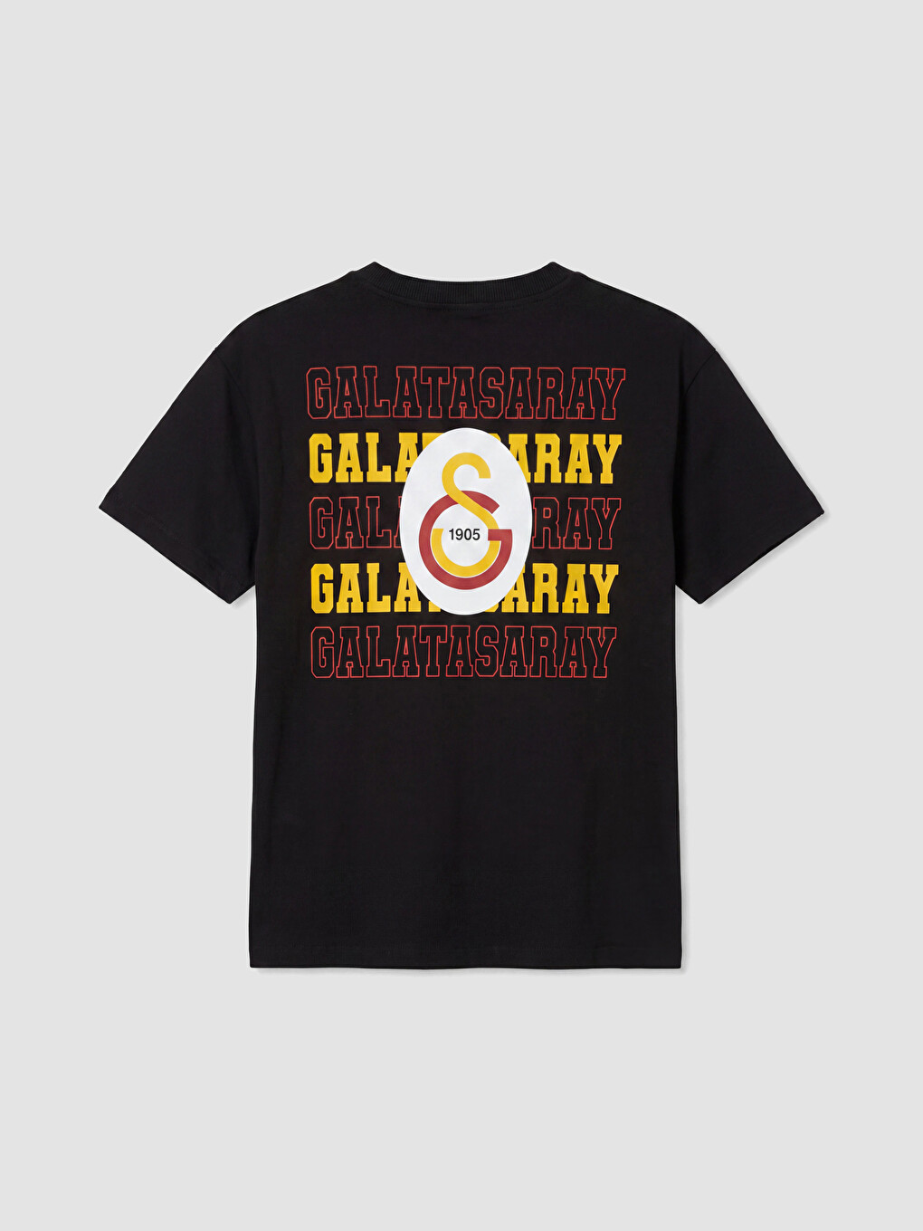 Siyah Galatasaray Lisanslı Erkek Çocuk Tişört-1
