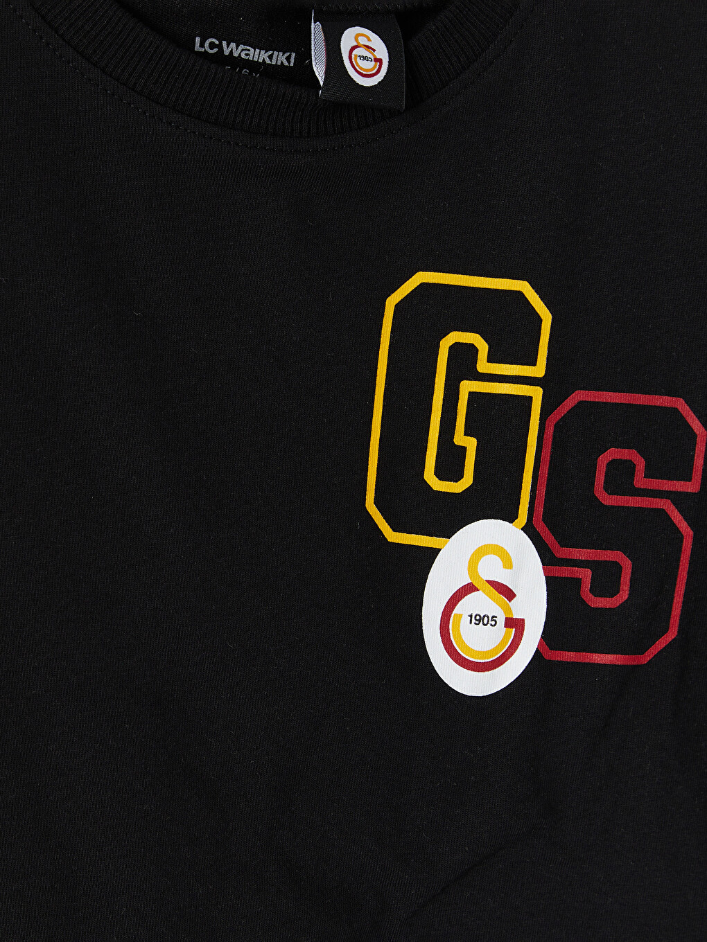 Siyah Galatasaray Lisanslı Erkek Çocuk Tişört-2