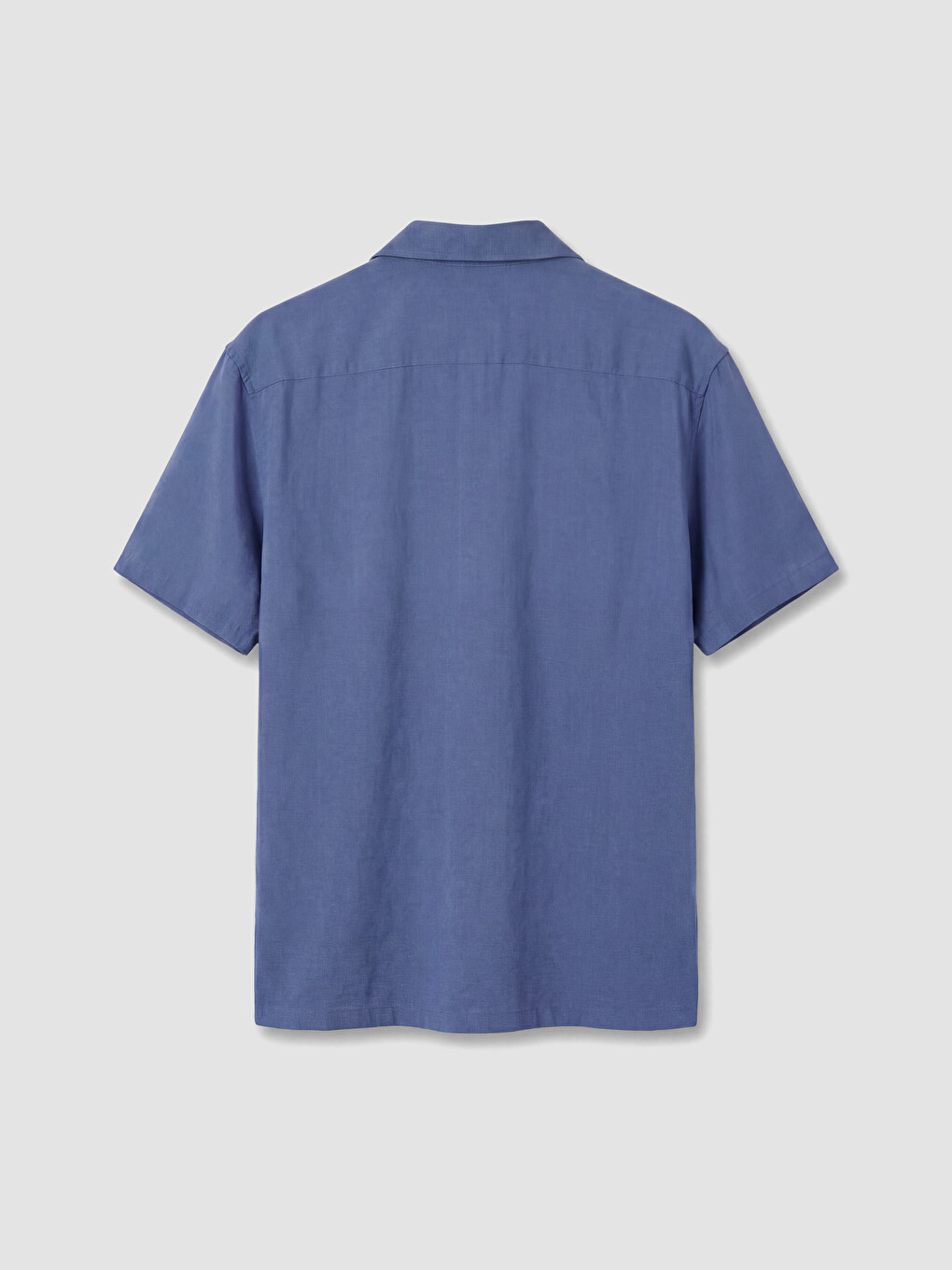 İndigo Relax Fit Baskılı Gabardin Erkek Gömlek-2