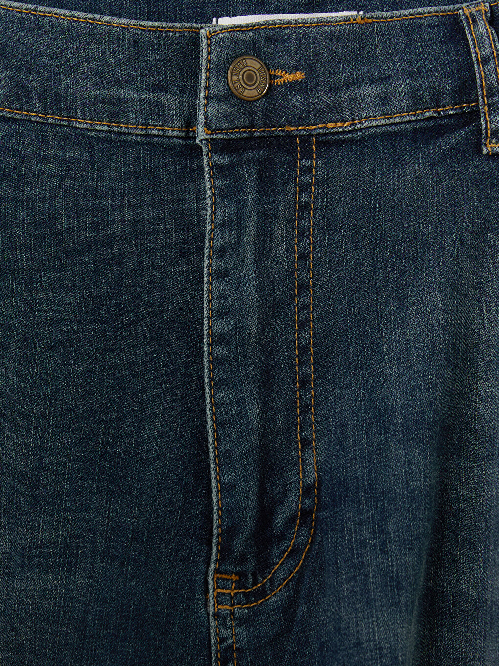 İndigo Relax Fit Erkek Jean Şort-7