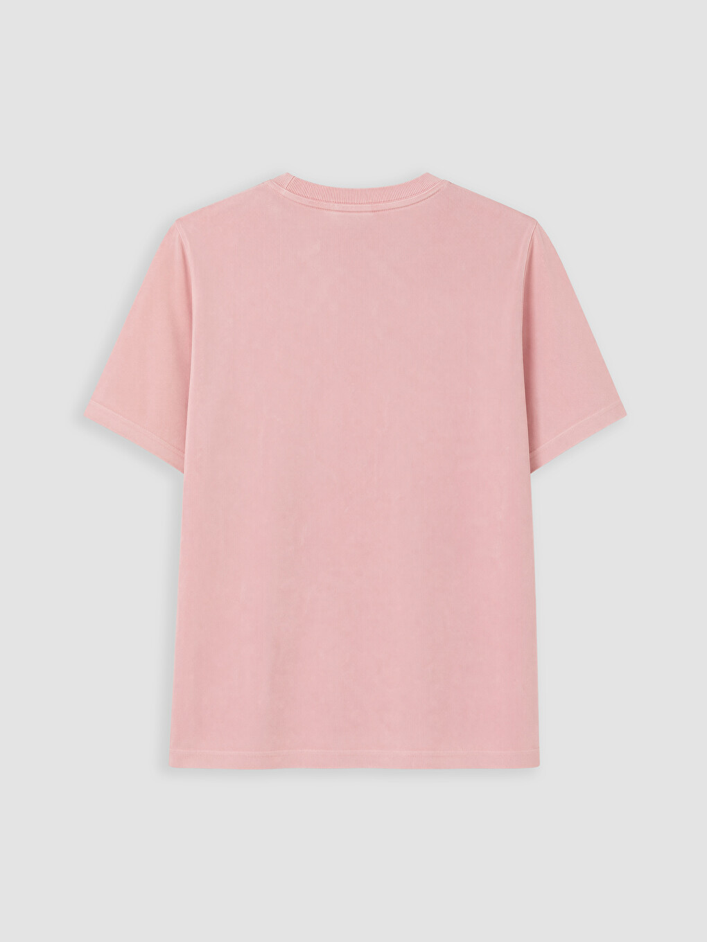 Pembe Baskılı %100 Pamuklu Kadın Tişört-2