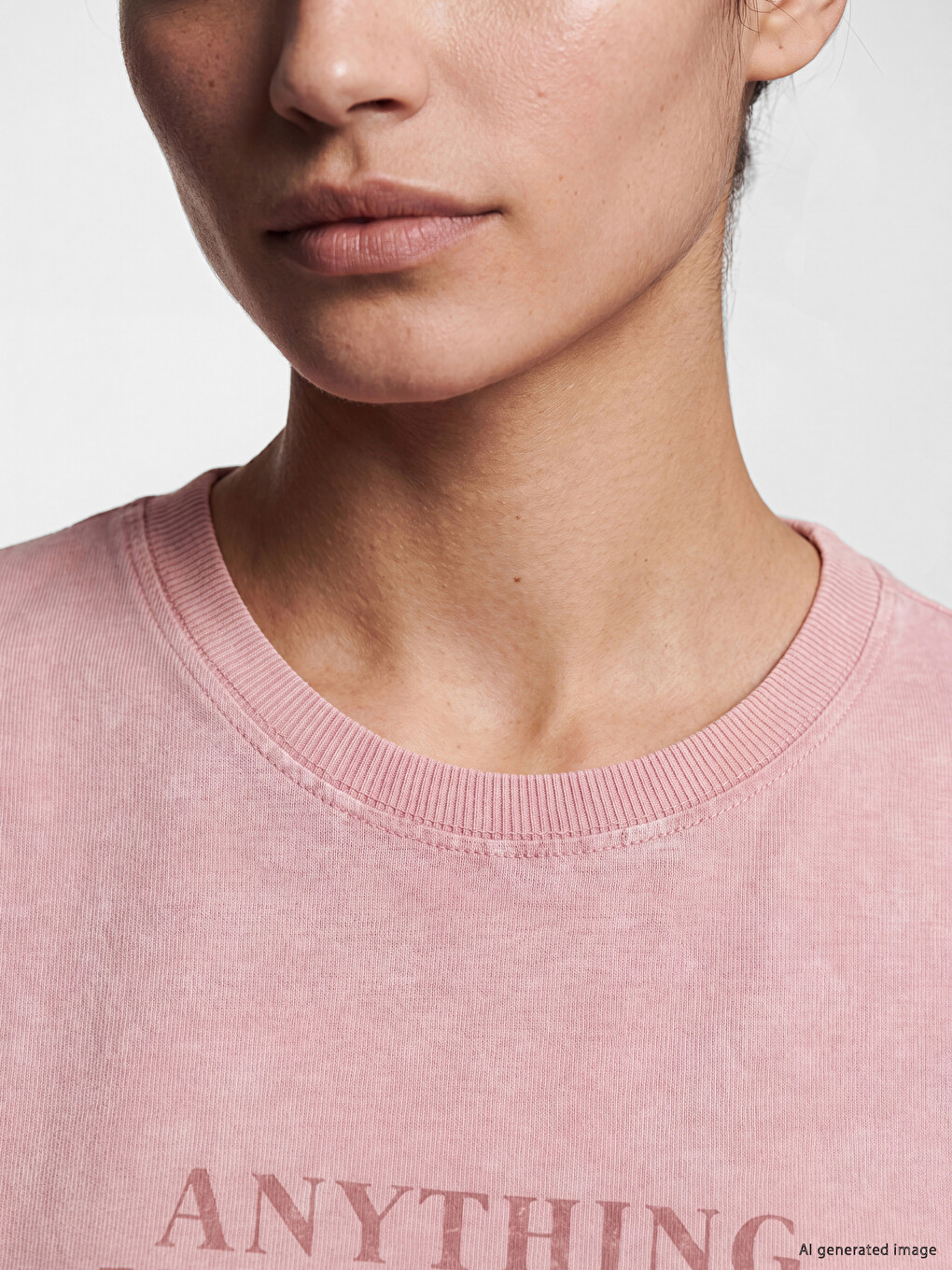 Printed 100% Cotton Women's T-shirt-2