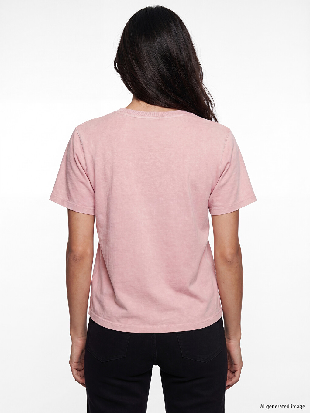 Printed 100% Cotton Women's T-shirt-3