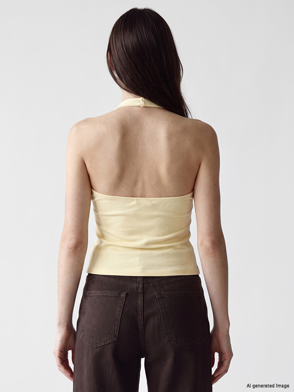 Atlet Majica Sa Halter Vratom Za Žene-3
