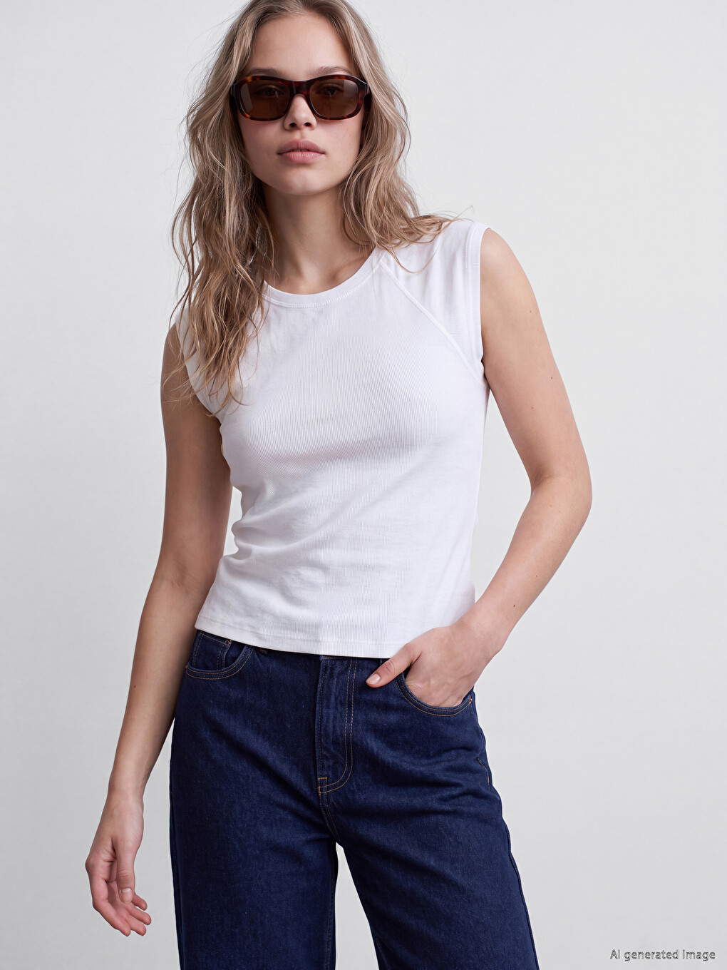 Crew Neck 100% Cotton Women's T-shirt
