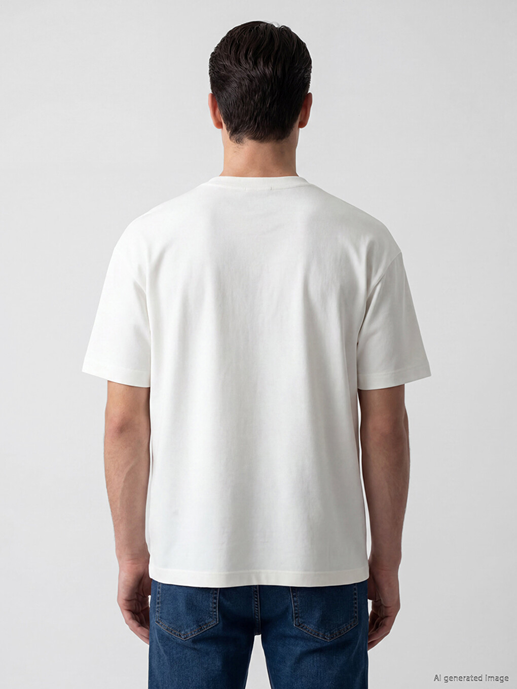 Crew Neck Printed Men's T-shirt-3