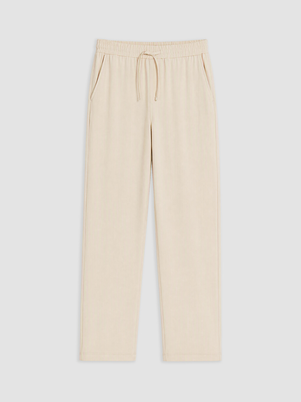 Bej Loose Fit Erkek Pantolon