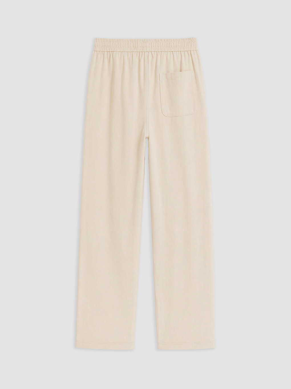 Bej Loose Fit Erkek Pantolon-1