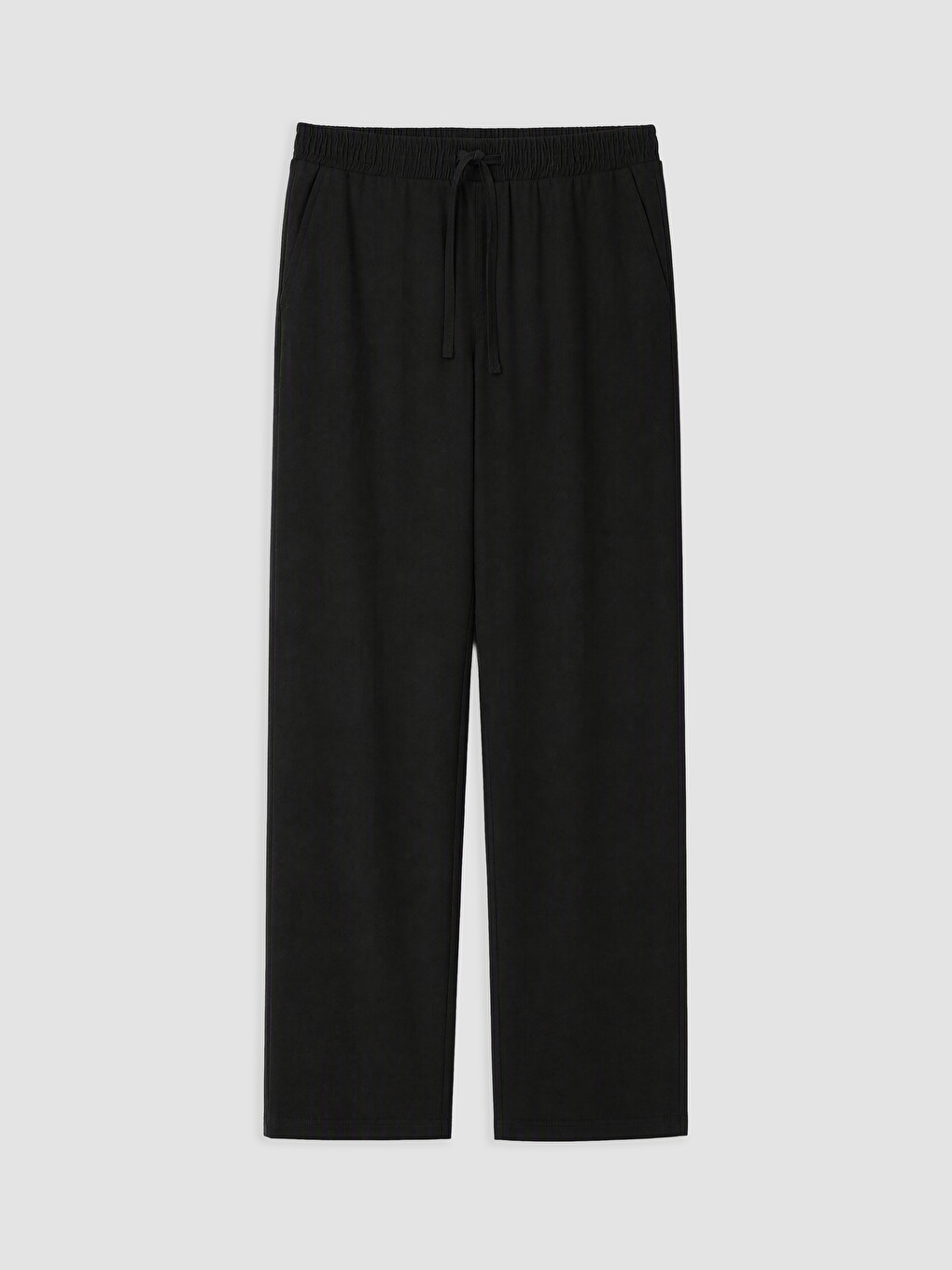 Siyah Loose Fit Erkek Pantolon