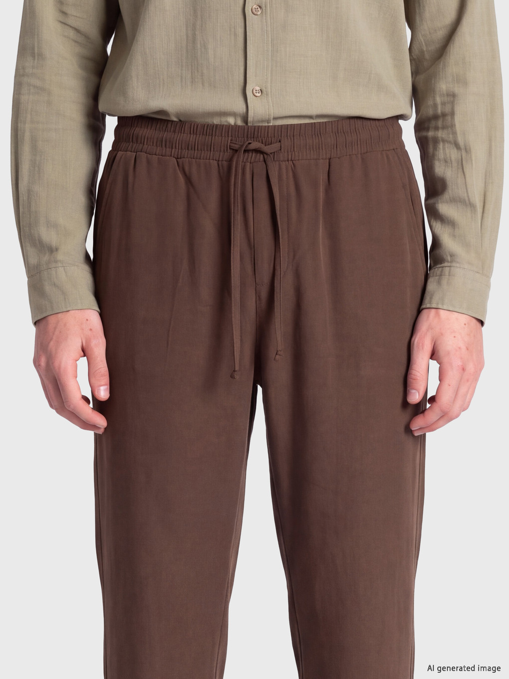 Loose Fit Men's Trousers-1