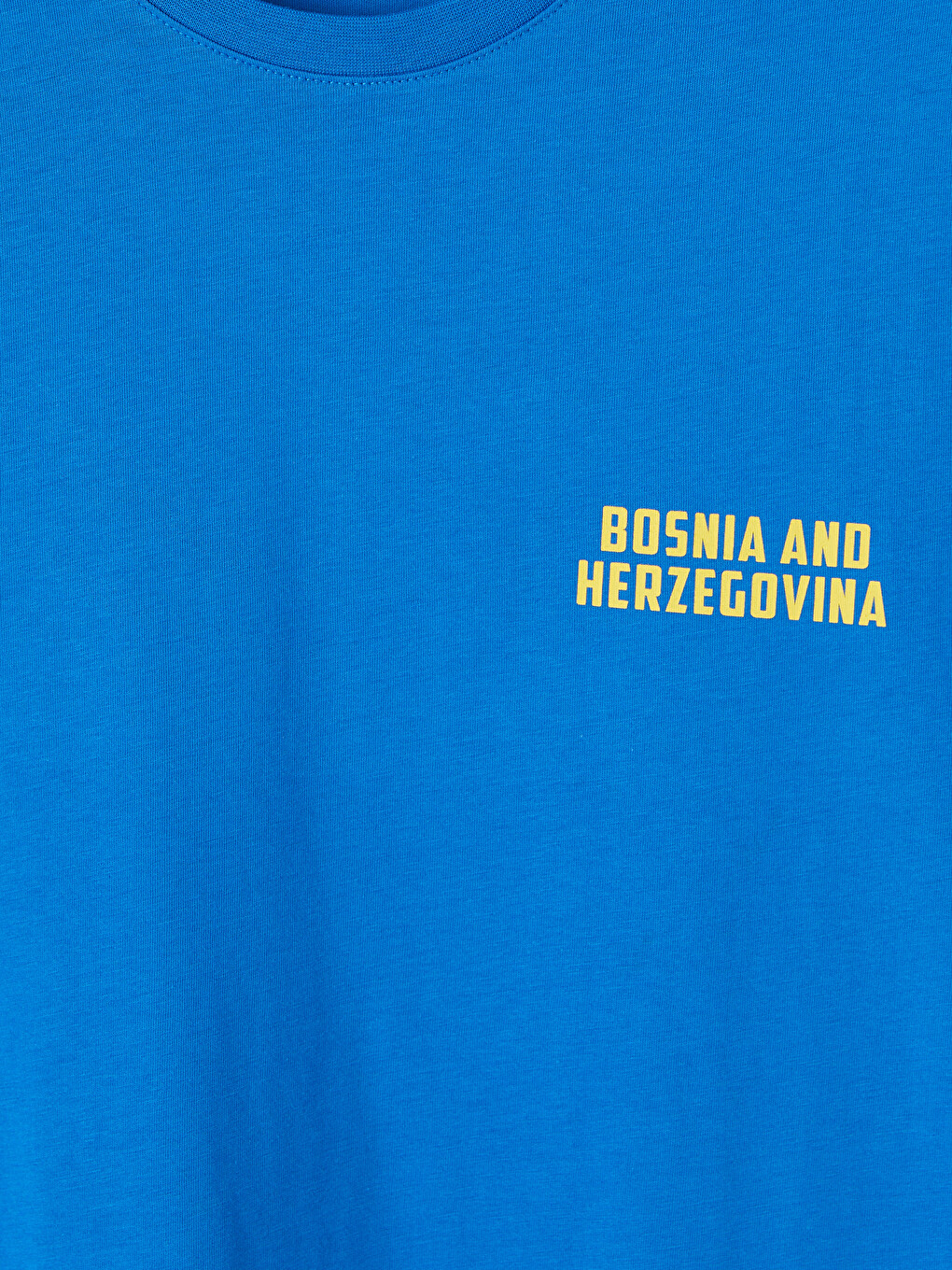 Mavi Bosna Hersek Erkek Şortlu Pijama Takımı-2